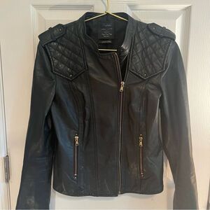 Zara Trafaluc Leather Jacket